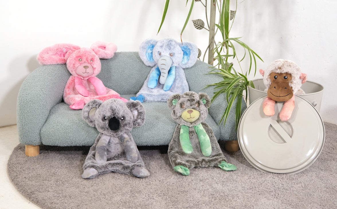 Plush Crinkie Soft Elephant 33cm