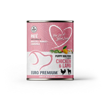 Pate Puppy Kip&Lam geen granen 400g