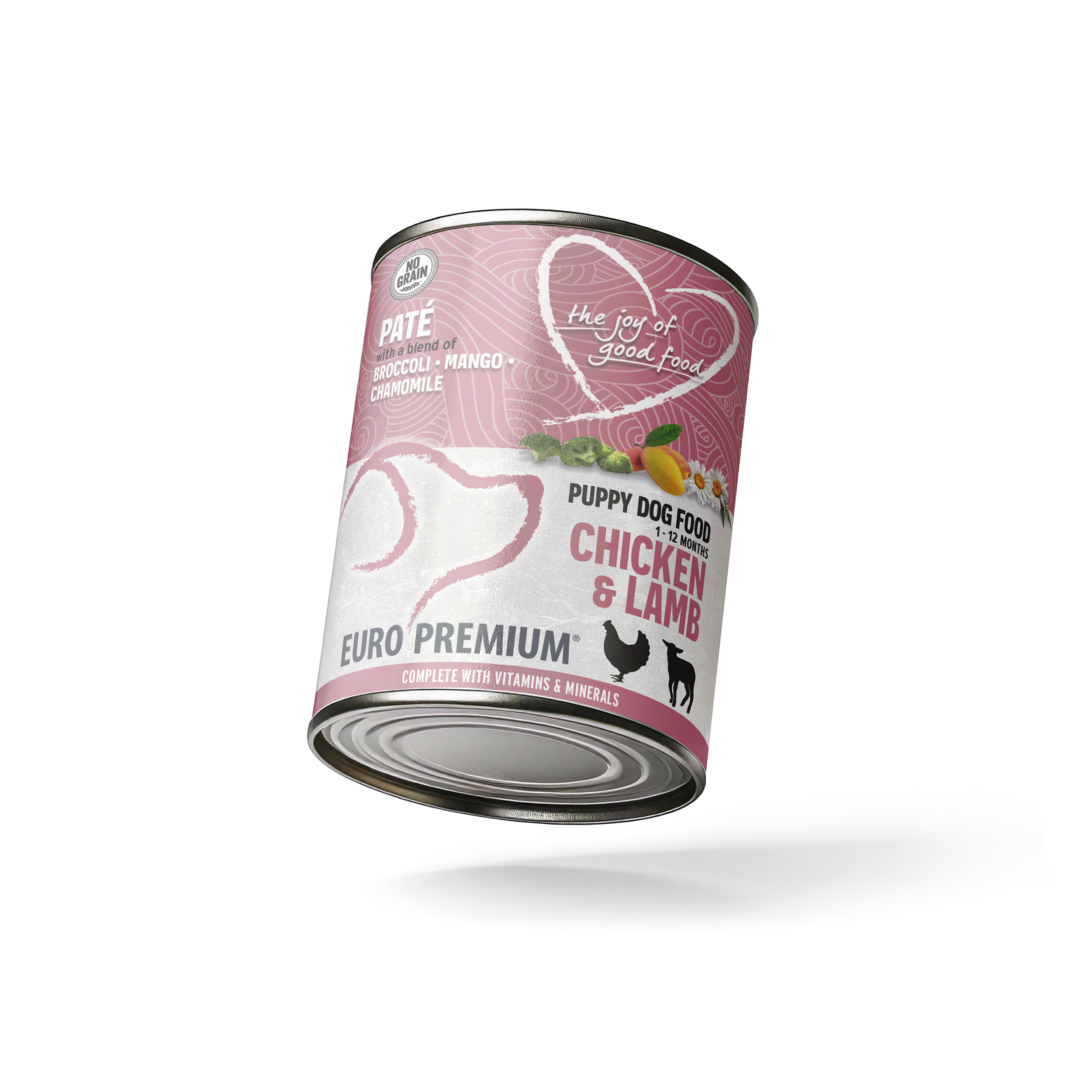 Pate Puppy Kip&Lam geen granen 400g