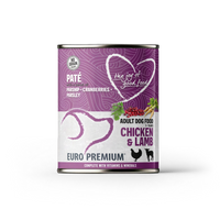 Pate Adult Kip&Lam geen granen 400g
