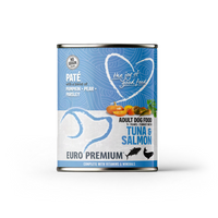 Pate Adult Kalkoen met Tonijn§Zalm geen granen 400g