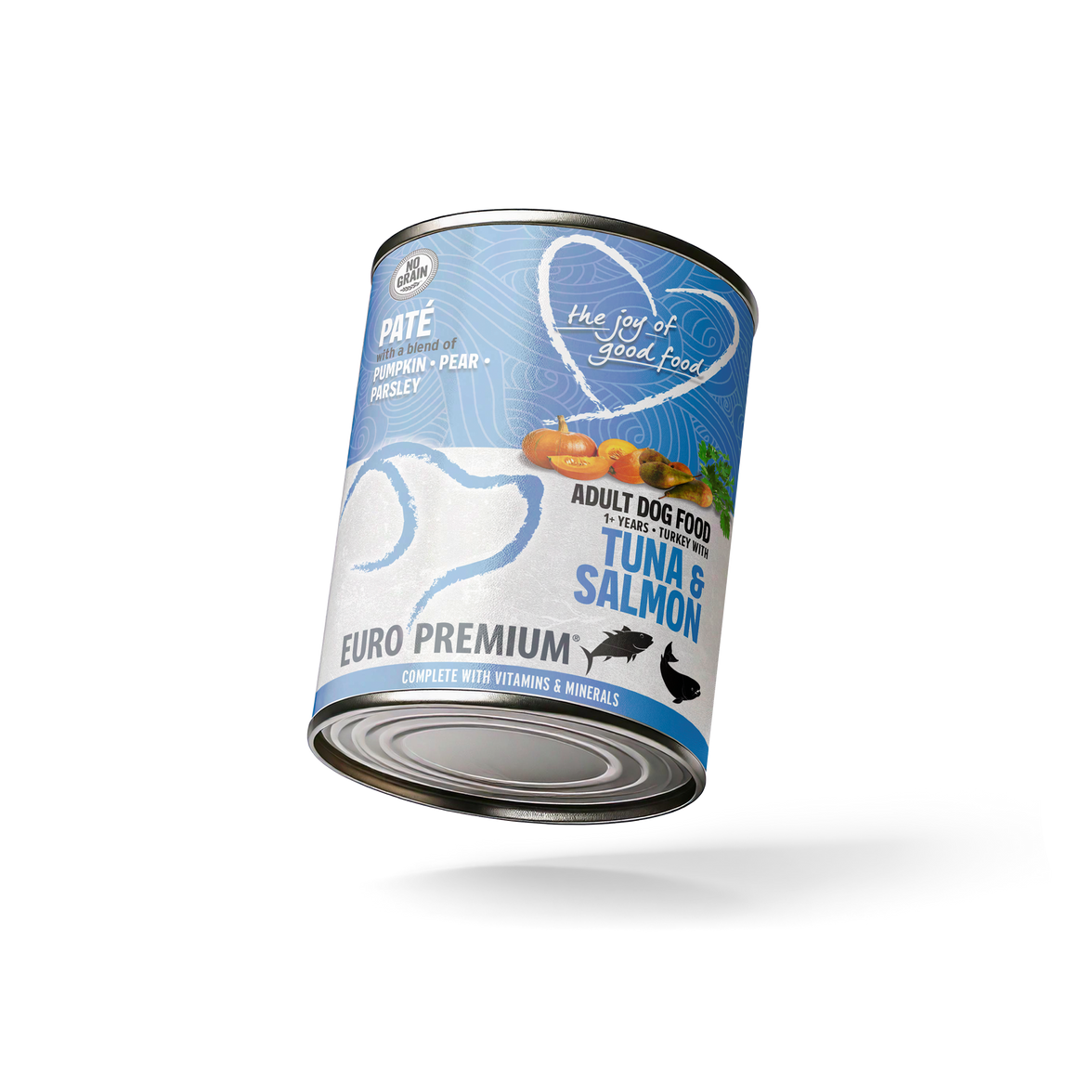Pate Adult Kalkoen met Tonijn§Zalm geen granen 400g