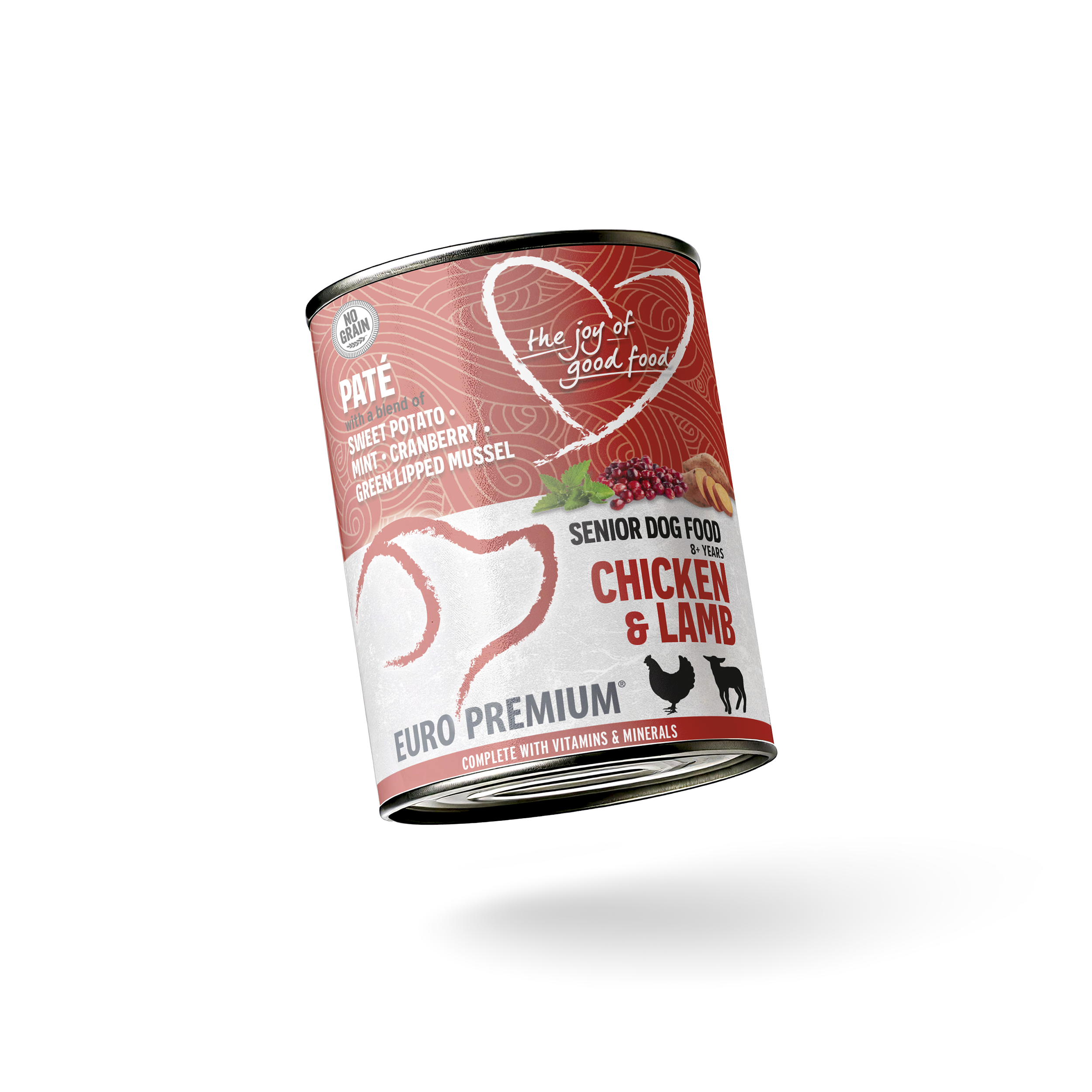 Pate Senior Kip§Lam geen granen 400g