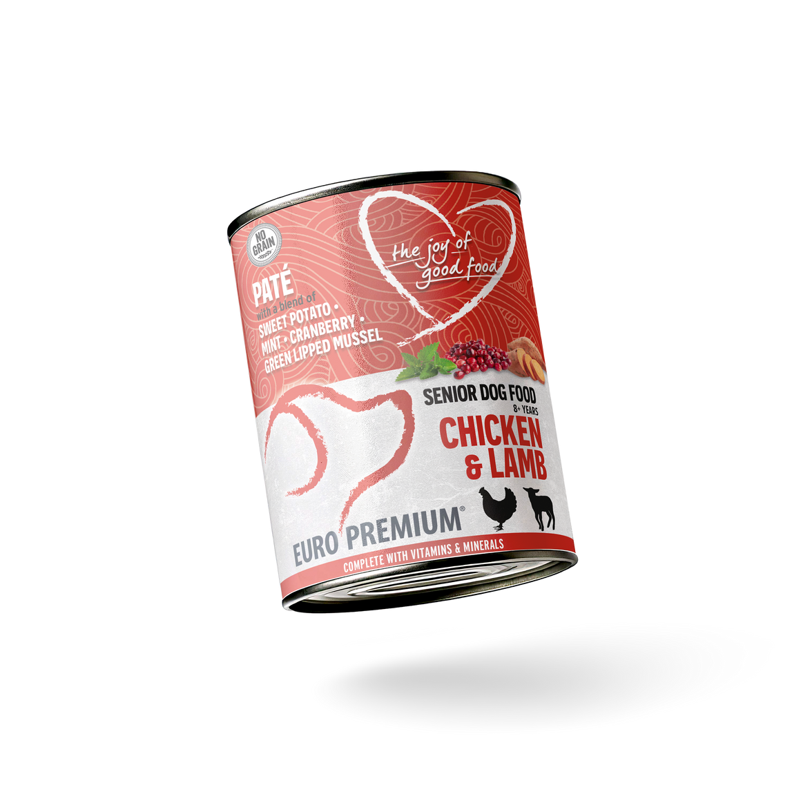 Pate Senior Kip§Lam geen granen 400g