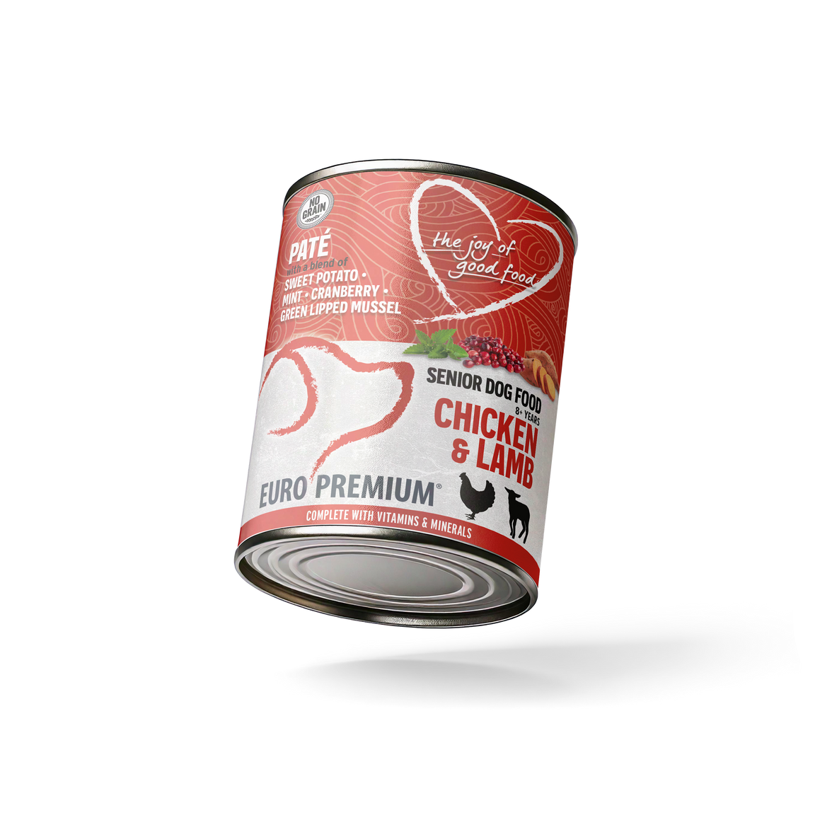 Pate Senior Kip§Lam geen granen 400g