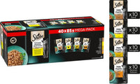 Sheba Mini Filets - Gevogelte in Saus - 40x85g Mega-Pack