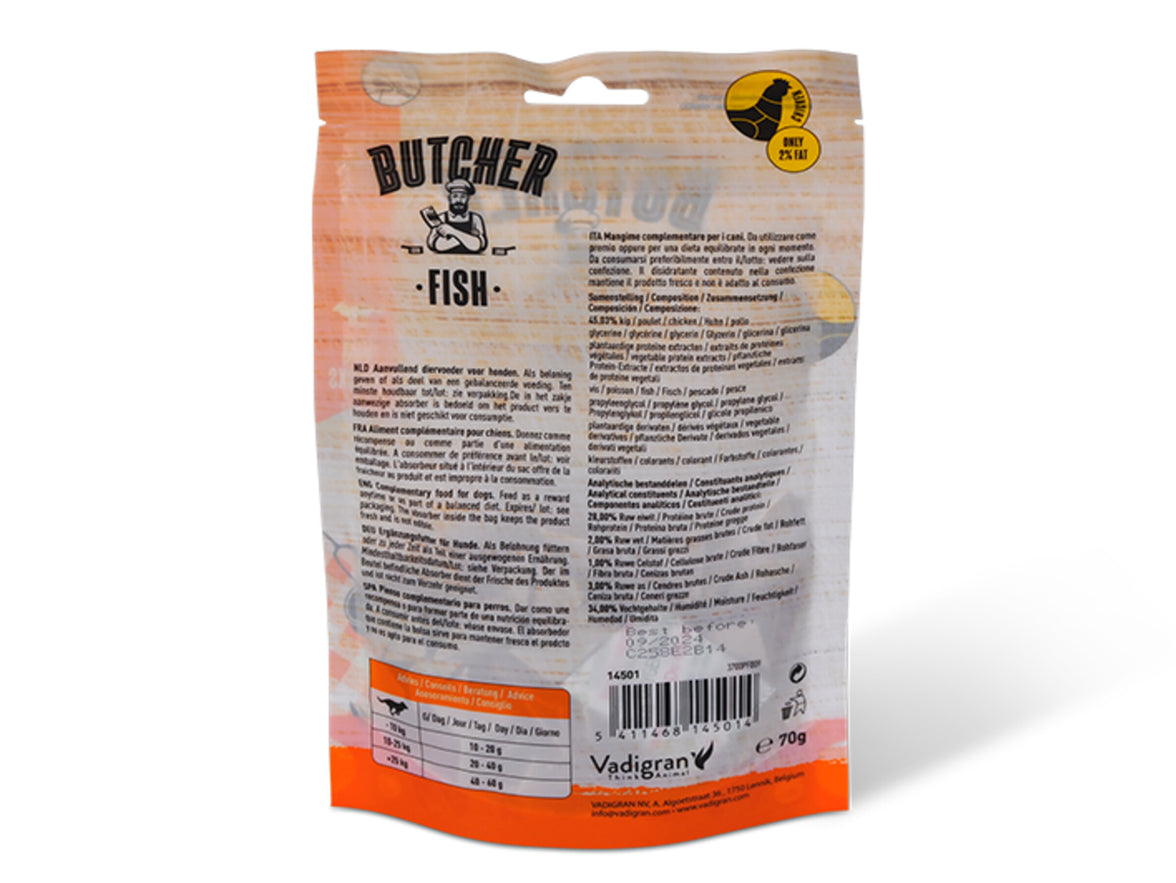 Butcher BBQ Chicken Fish 70g MINI