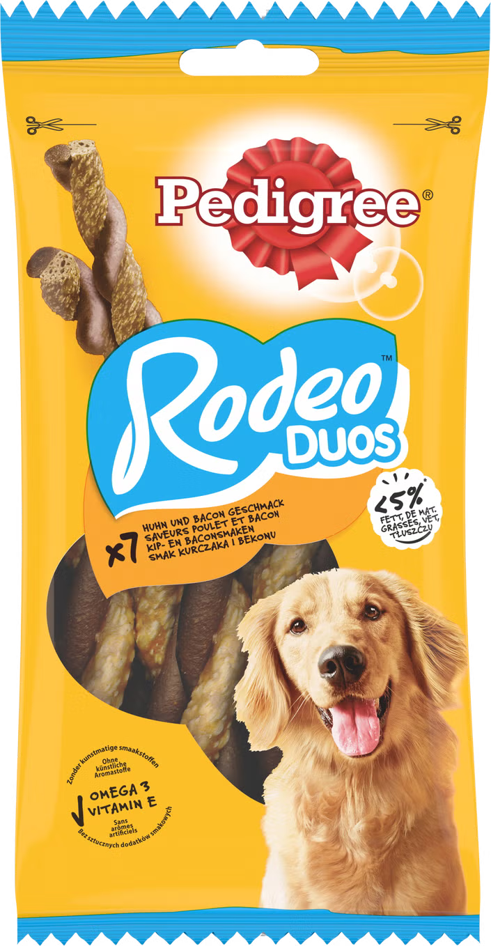 Pedigree RODEO DUOS met Kip & Spek 7 Stuck