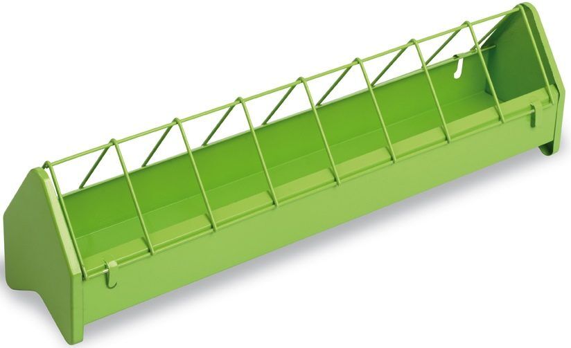 Kippenvoerbak Galvanise groen 50CM
