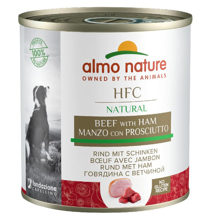 HFC Dogs Natural - beef and ham 290g
