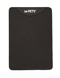 DUPLEX Mat voor kattenbak - Verticaal Zwart 45x65