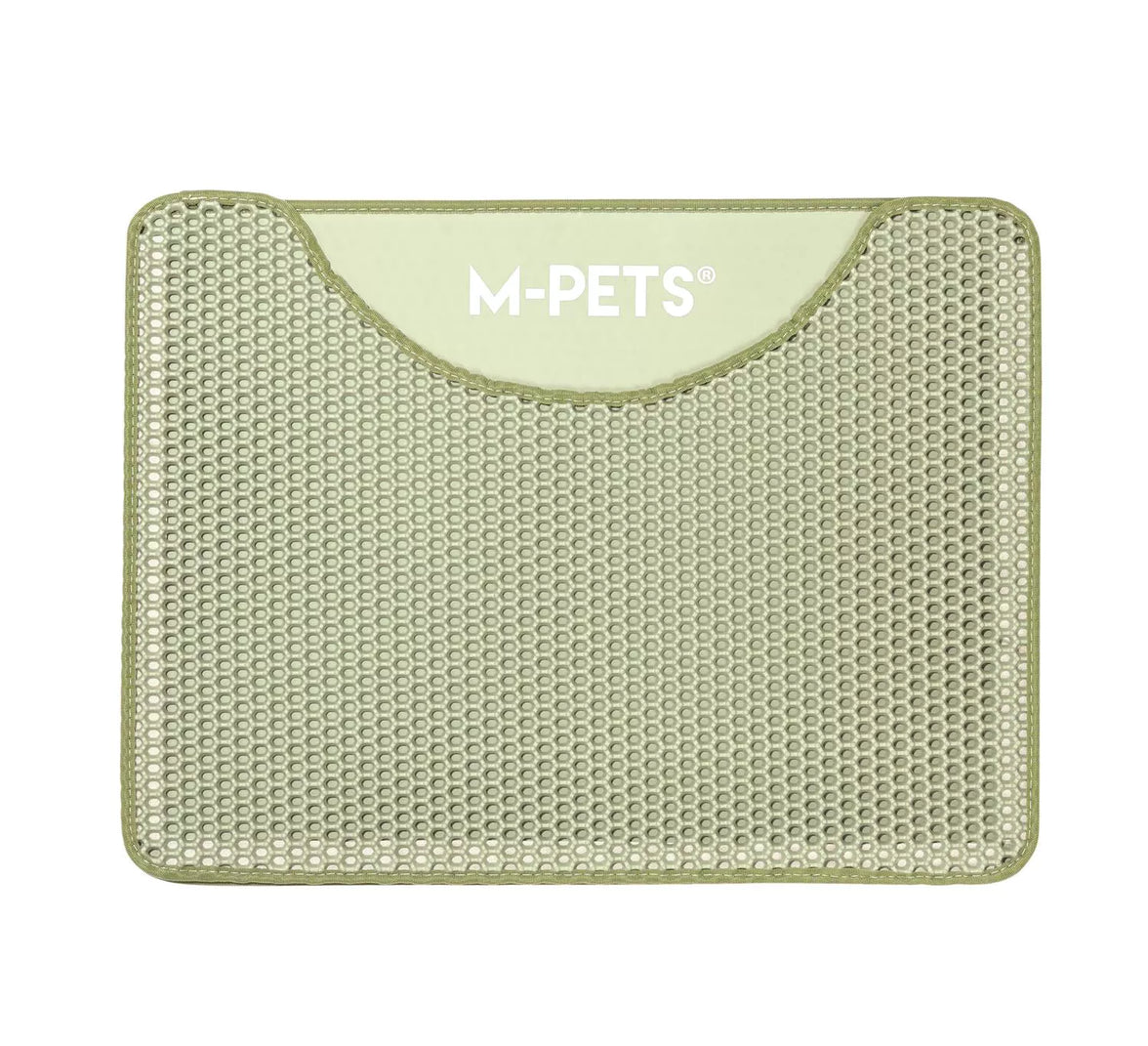 DUPLEX Mat voor Kattenbak - Horizontaal Groen 60x45