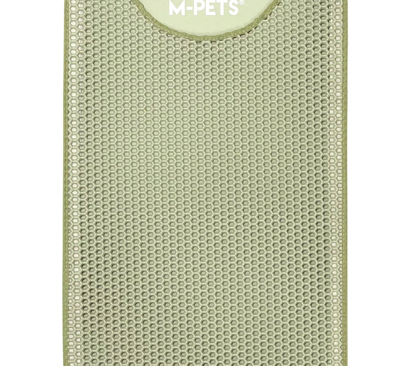 DUPLEX Mat voor Kattenbak - Verticaal Groen 45x65
