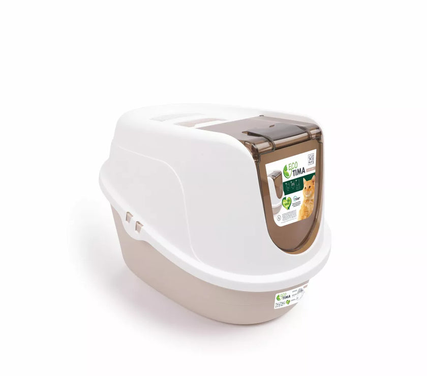 ECO TIMA Kattenbak L- Desert Sand