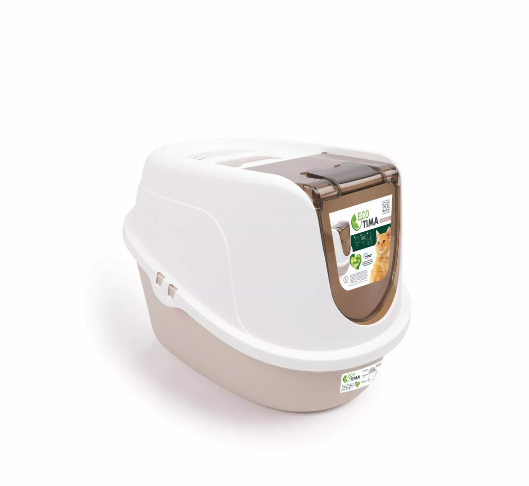 ECO TIMA Kattenbak L- Desert Sand