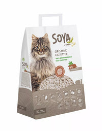 SOYA organische kattenbakvulling 6kg 15L cassava