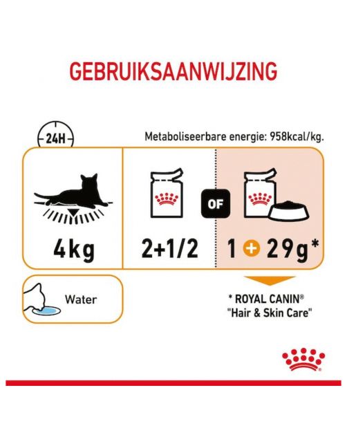 Hair & Skin Care in Gravy (brokjes in saus) 12x85g