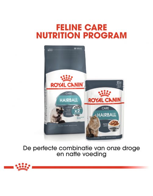 Hairball Care in Gravy (brokjes in saus) 12x85g