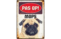 Bord Blik Mops (v) NL