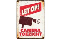 Bord Blik Cameratoezicht (v)