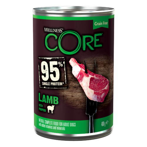 95% meat, Adult Lam met Pompoen 400g