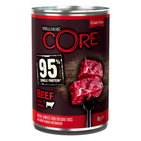 95% meat, Adult Rund met Broccoli  400g