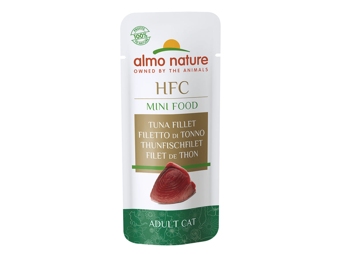 Mini-nourriture pour chats HFC 3 g Filet de thon