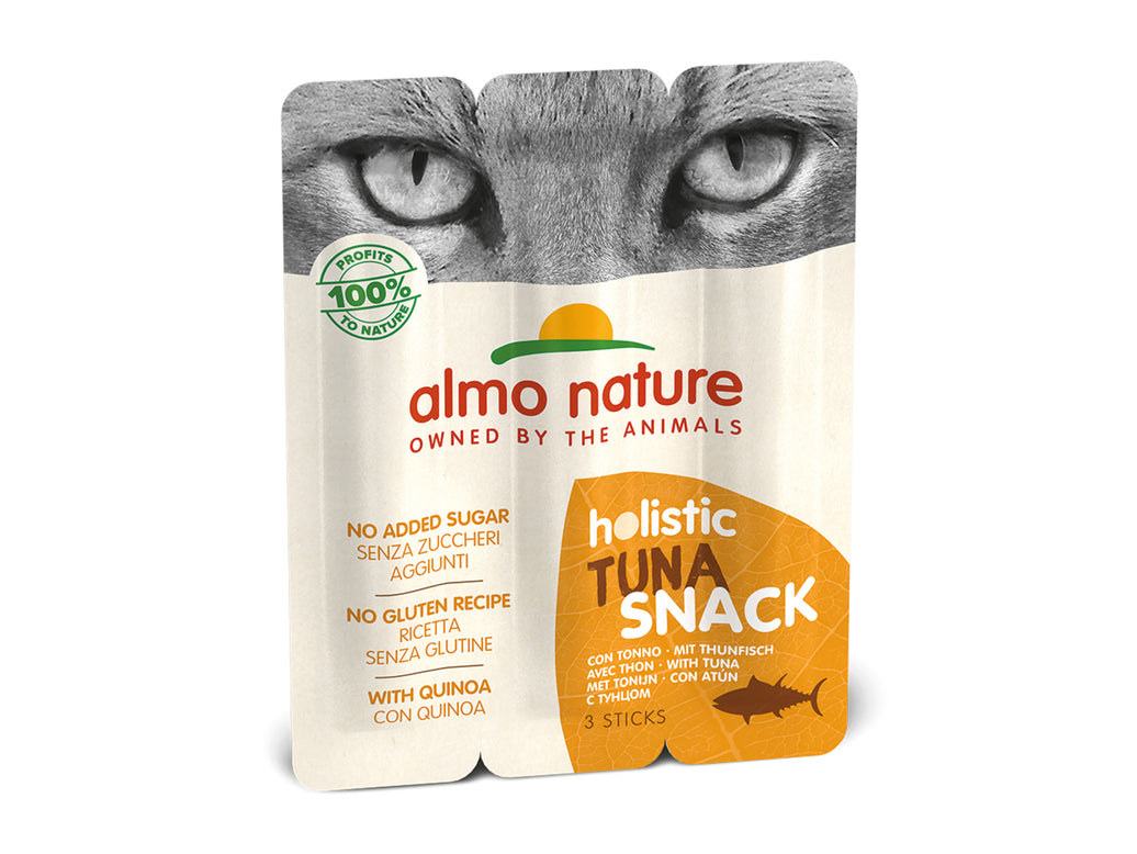 Friandise pour chat 3x5g au thon