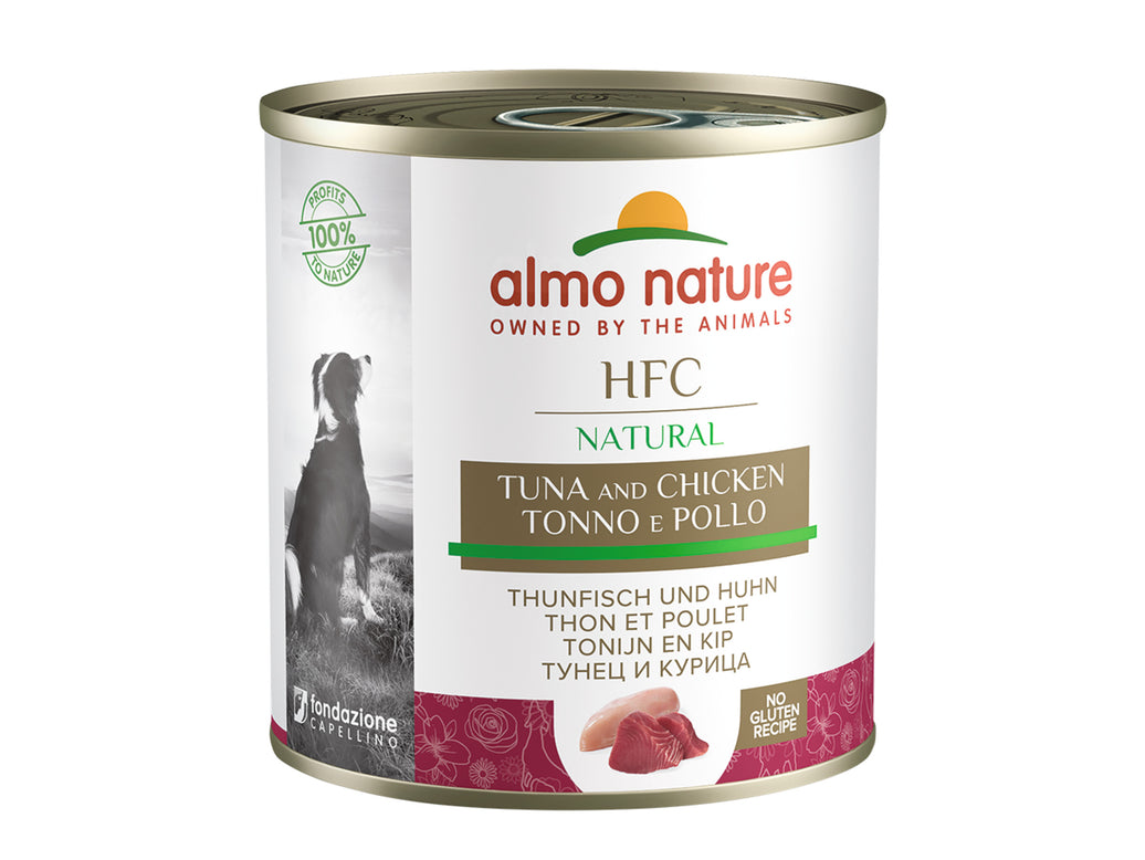 HFC Dogs Natural - tuna and chicken 290g