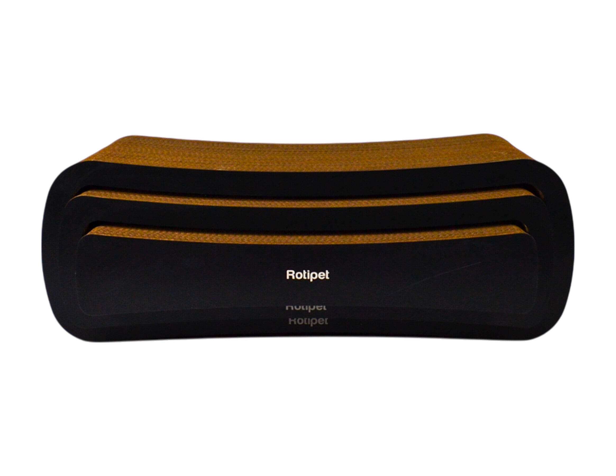 Krabkarton Kat Lounge MDF zwart