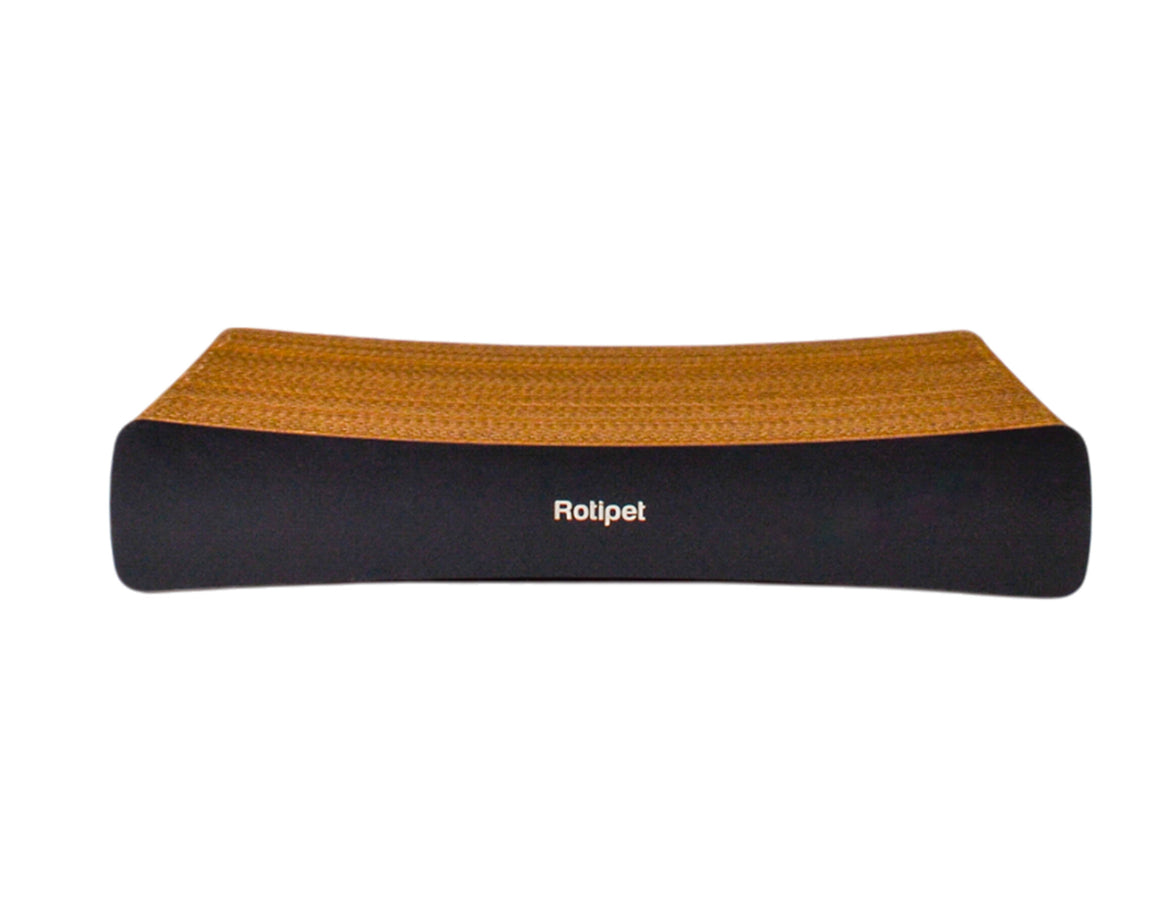 Krabkarton Kat Lounge MDF zwart
