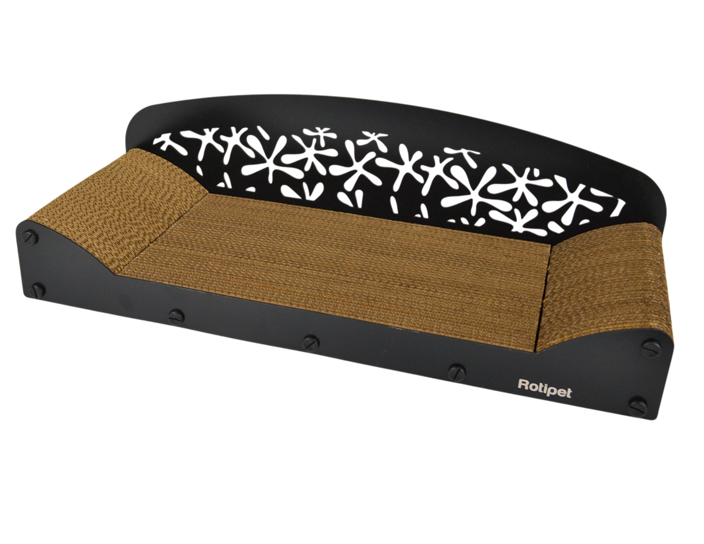 Krabkarton Kat MDF Sloffy zwart 68cm