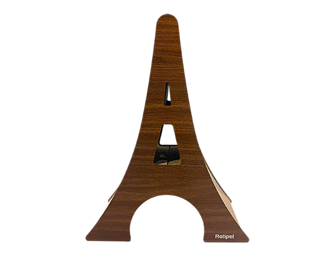 Krabkarton kat MDF Eiffeltoren bruin 60x44x30 cm