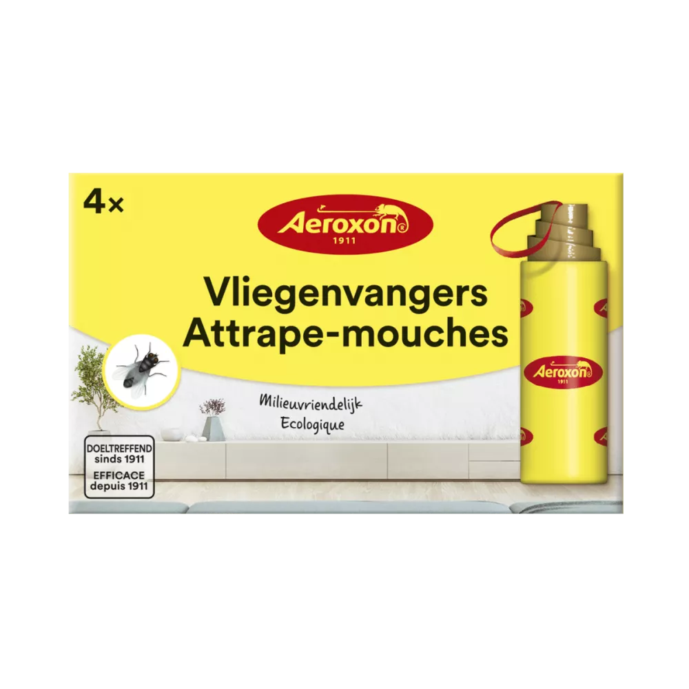 Vliegenvangers 4 st