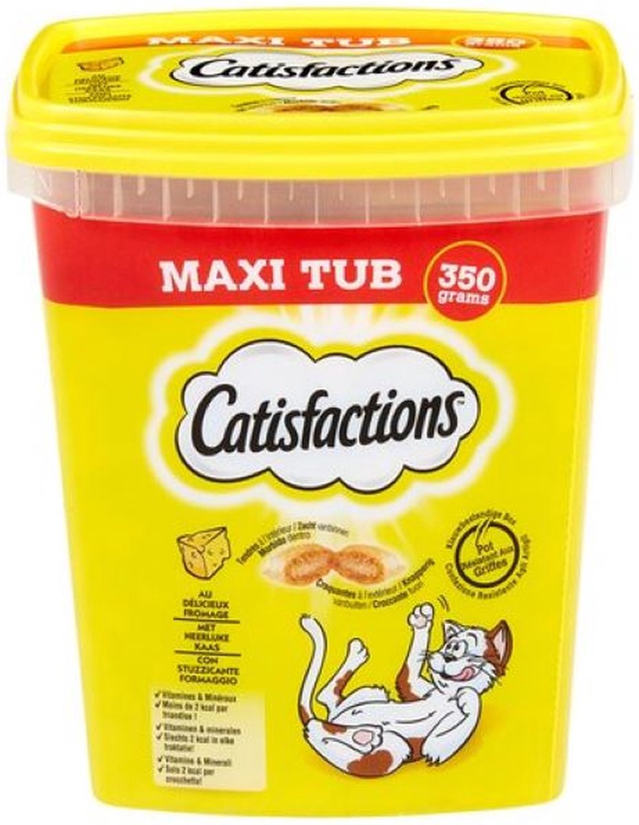 Catisfactions Snacks tube Kaas 350g
