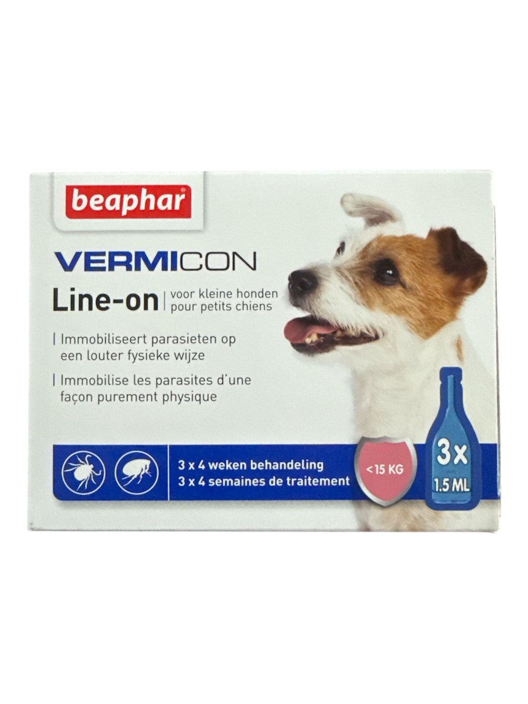 Vermicon Line-On Kleine Hond 3x1,5ml