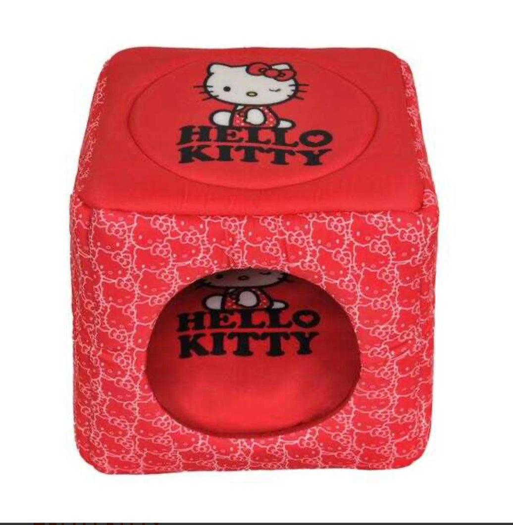 Cube Cat House and Bed with 3 Functions