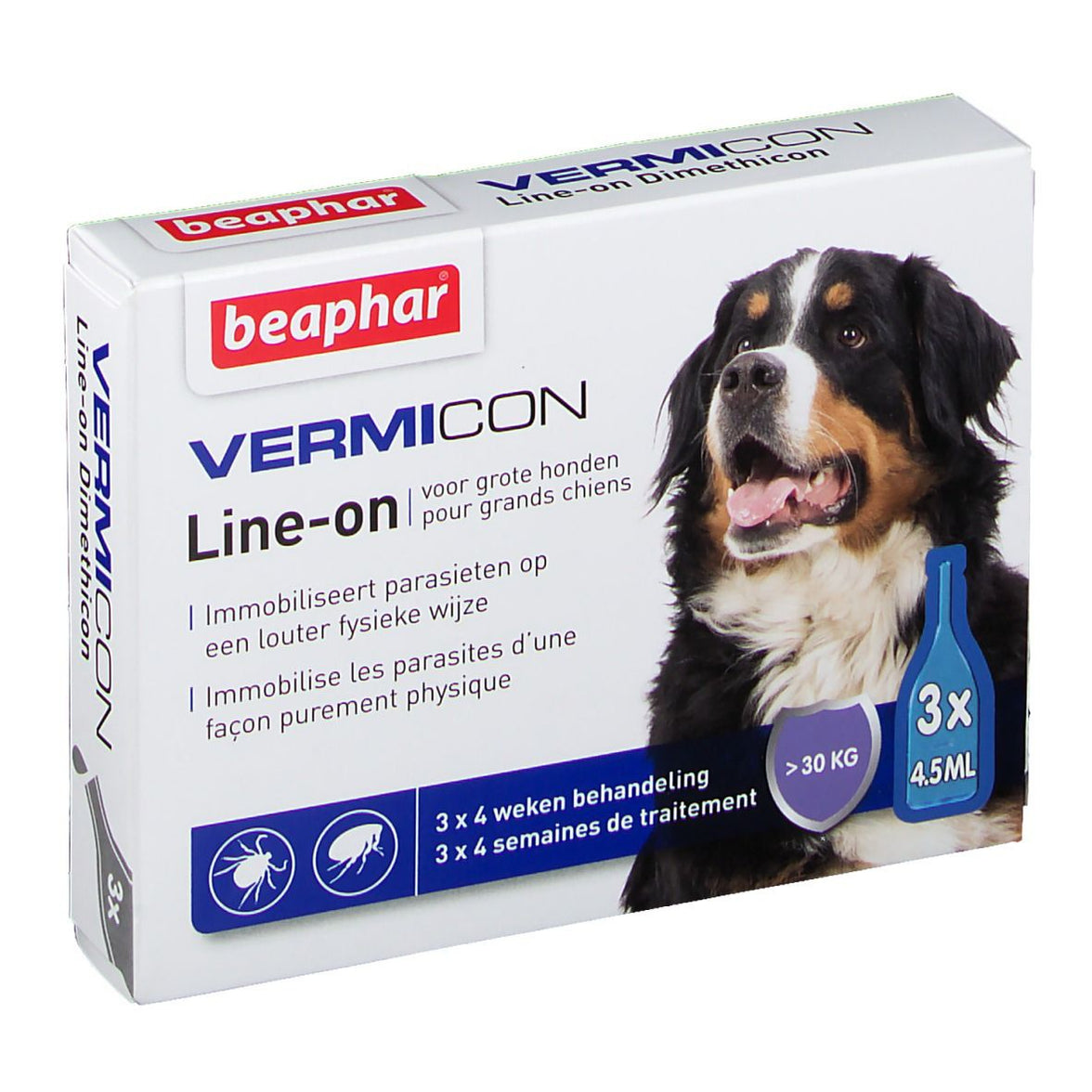 Vermicon Line-On Grote Hond 3x4,5ml