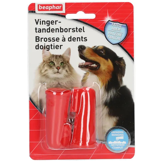 Vingertandenborstel 2st