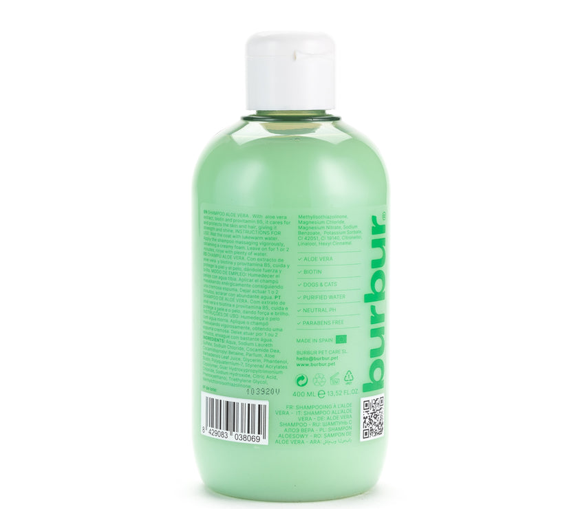 Vegan Aloë Vera Hondenshampoo  400 ml