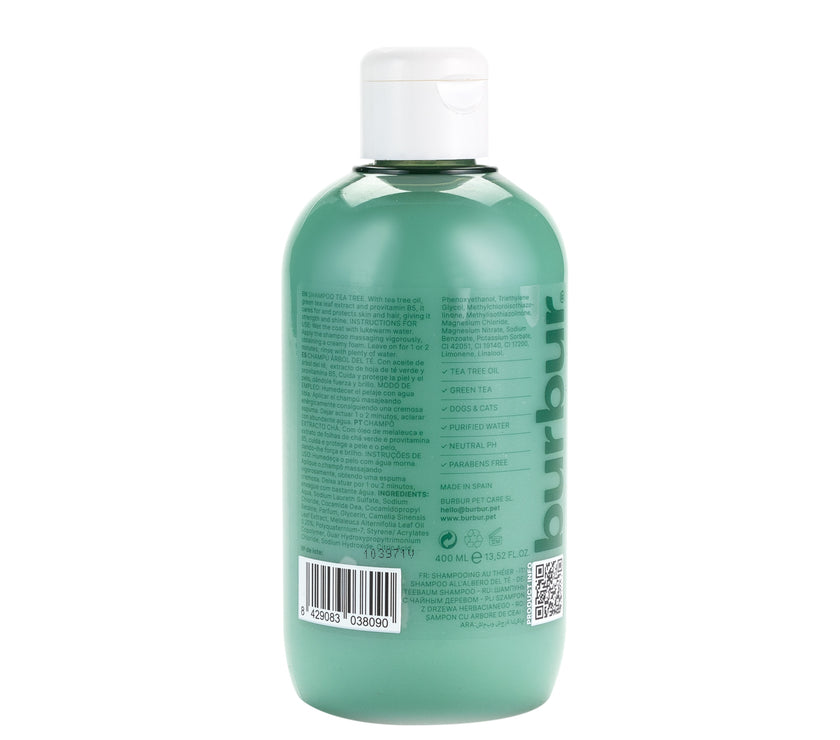 Vegan Tea Tree Hondenshampoo 400 ml