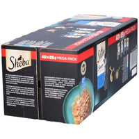 Sheba Sauce Collection Vis Selectie in Saus - 40x85g