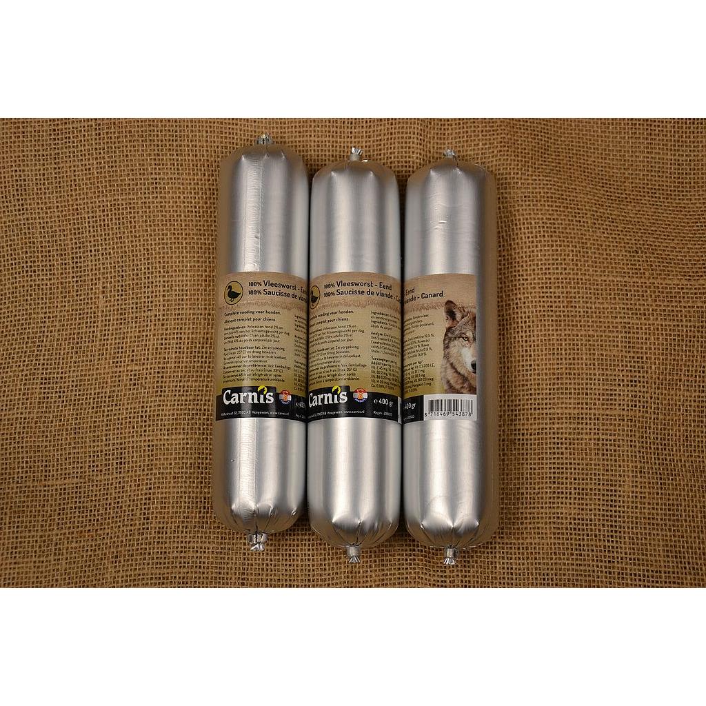 Carnis Houdbare worsten Eend 400gr