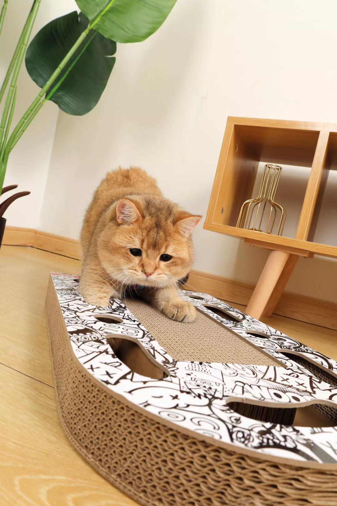 URBANSTYLE Freestyle kKrabkarton - Zwart & Wit