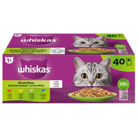 Whiskas 1+ Mix Selectie in gele