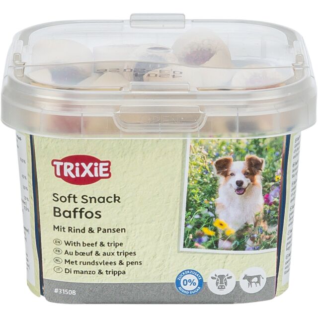 Soft Snack Baffos met rund & pens 140g