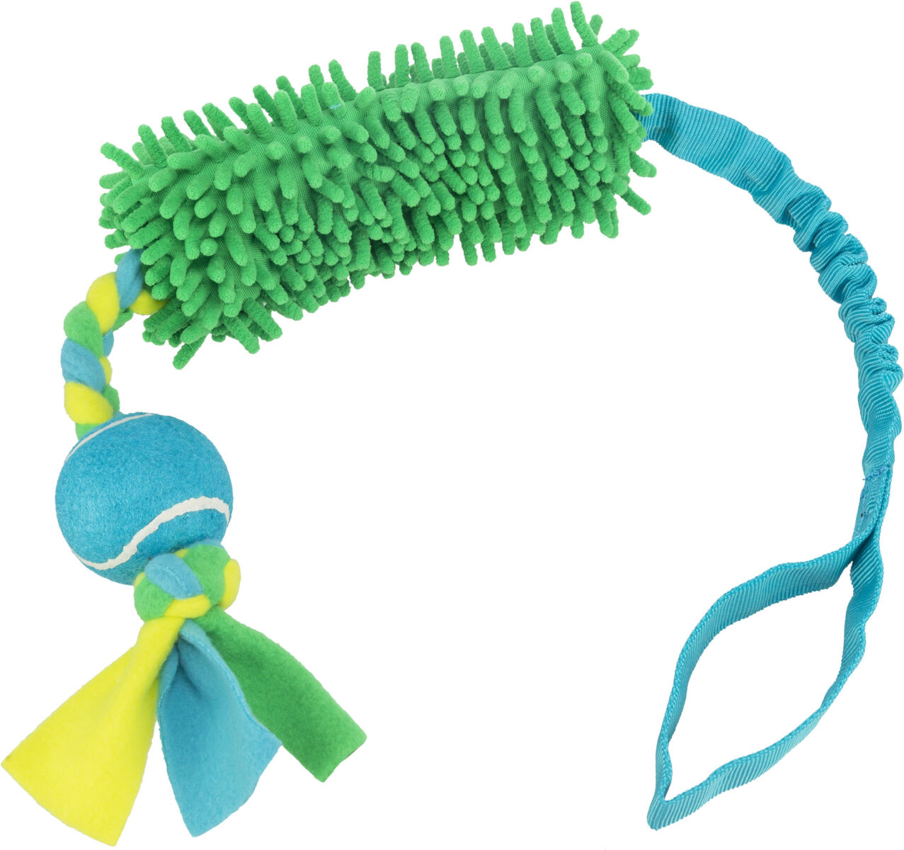 Bungee Tugger met Tennisbal, pluche