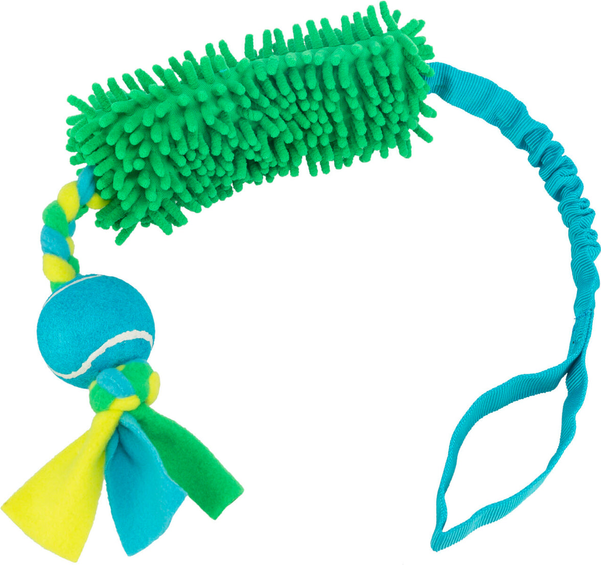 Bungee Tugger met Tennisbal, pluche