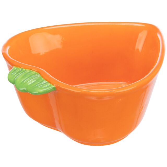 Keramische Voer/Waterbak Wortel 180ml