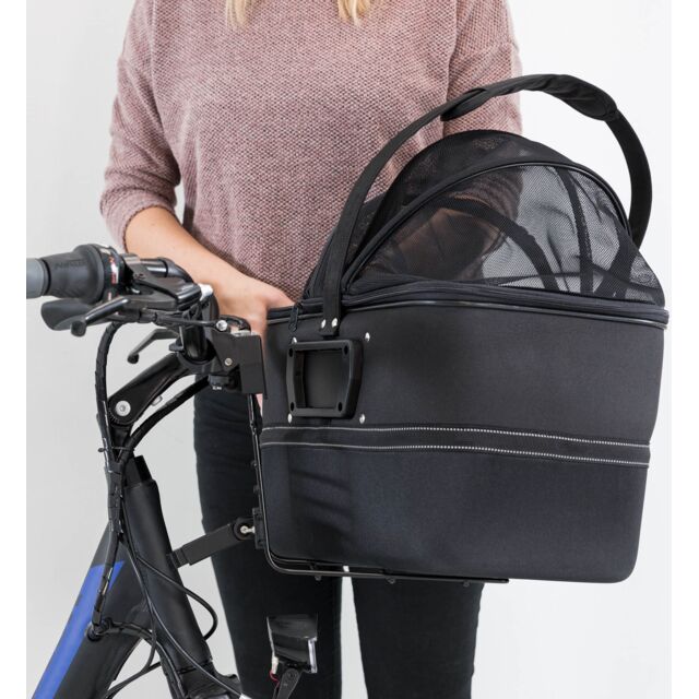 Hondenmand voor fietsstuur